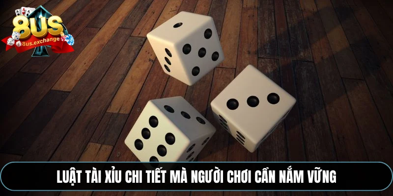 Luật tài xỉu chi tiết mà người chơi cần nắm vững